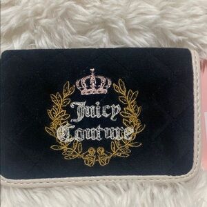 Juicy Couture Black Quilted Wallet